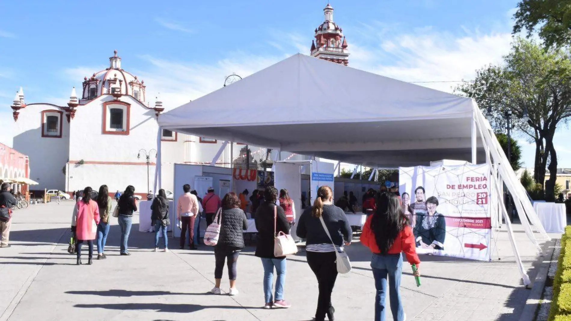 Presenta ayuntamiento de San Andrés Cholula primera feria del empleo de 2024